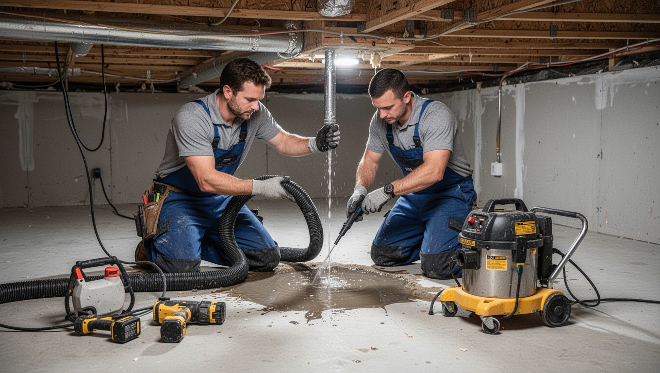 Crawl Space Water Removal