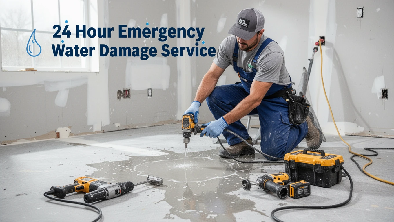 24 Hour Emergency Water Damage Service