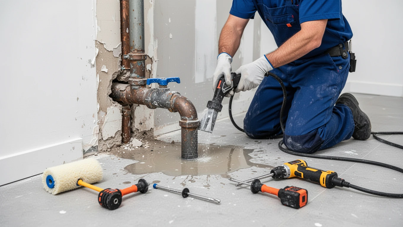 Burst Pipe Cleanup